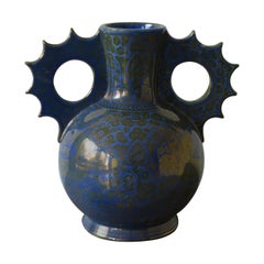 Ulisse Cantagalli Majolica Vase