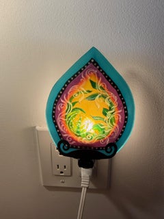 Ulla Darni Signed Night Light