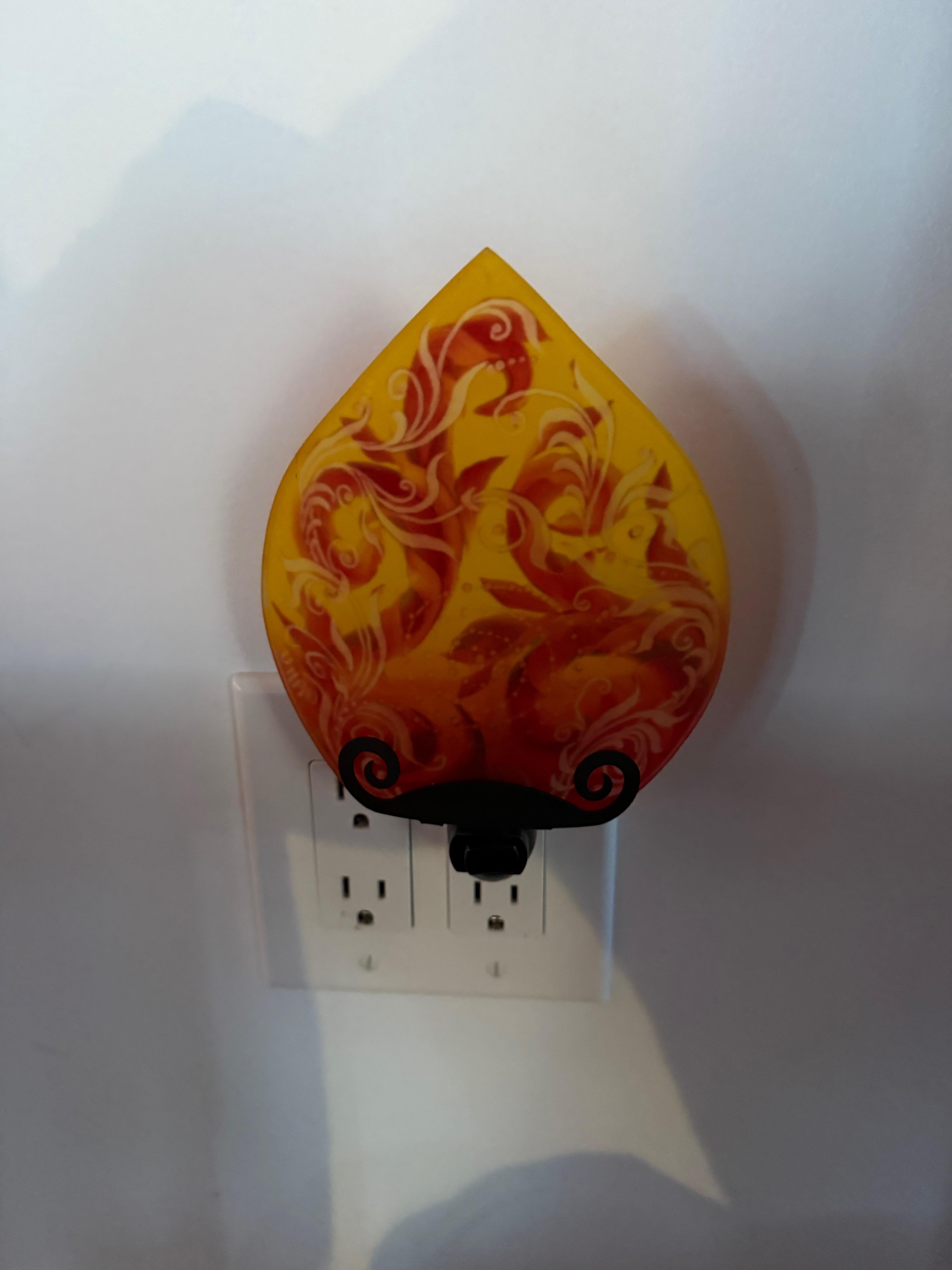 Columpio con luz nocturna firmado por Ulla Darni en venta 7