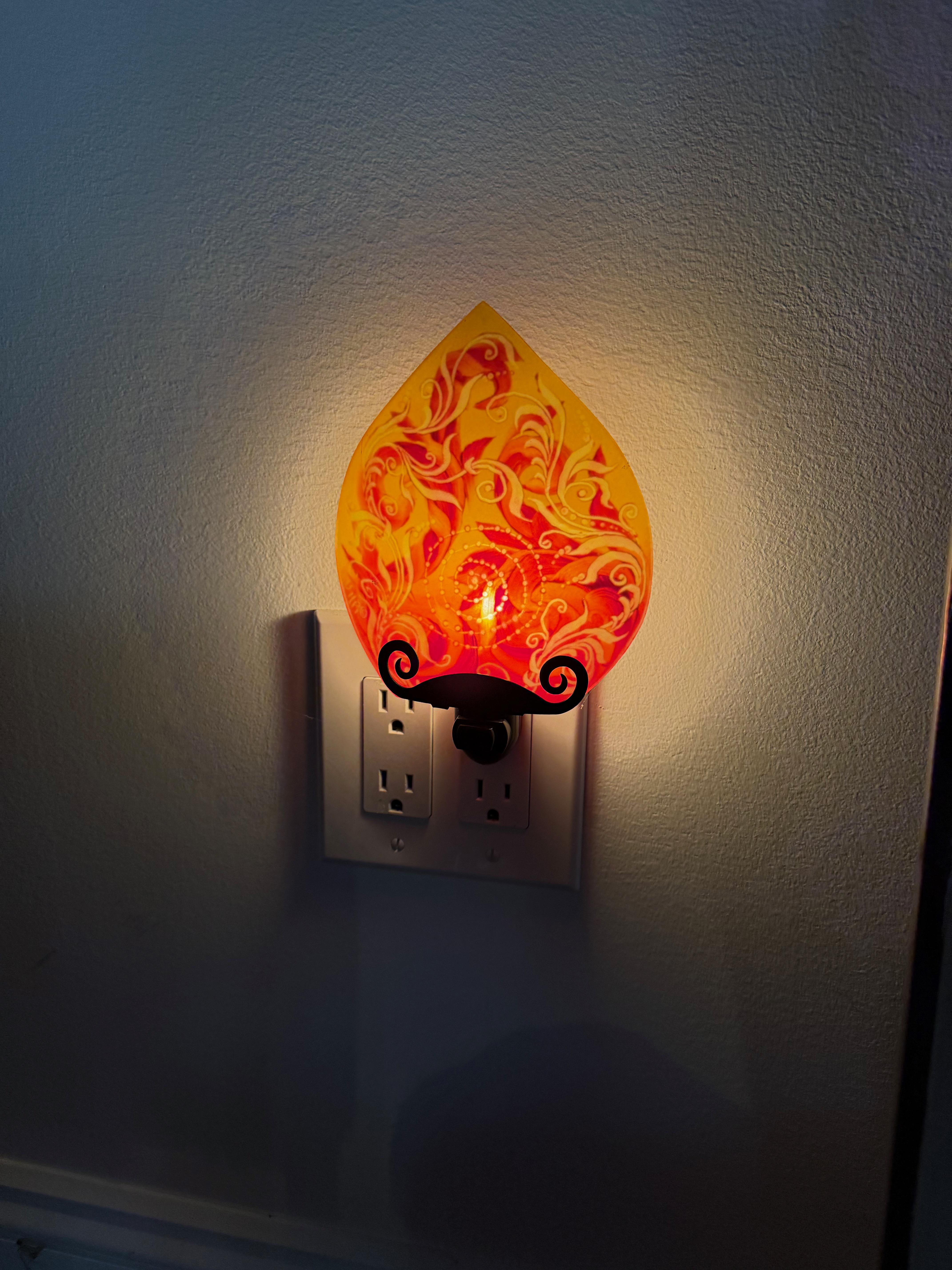 Columpio con luz nocturna firmado por Ulla Darni en venta 2