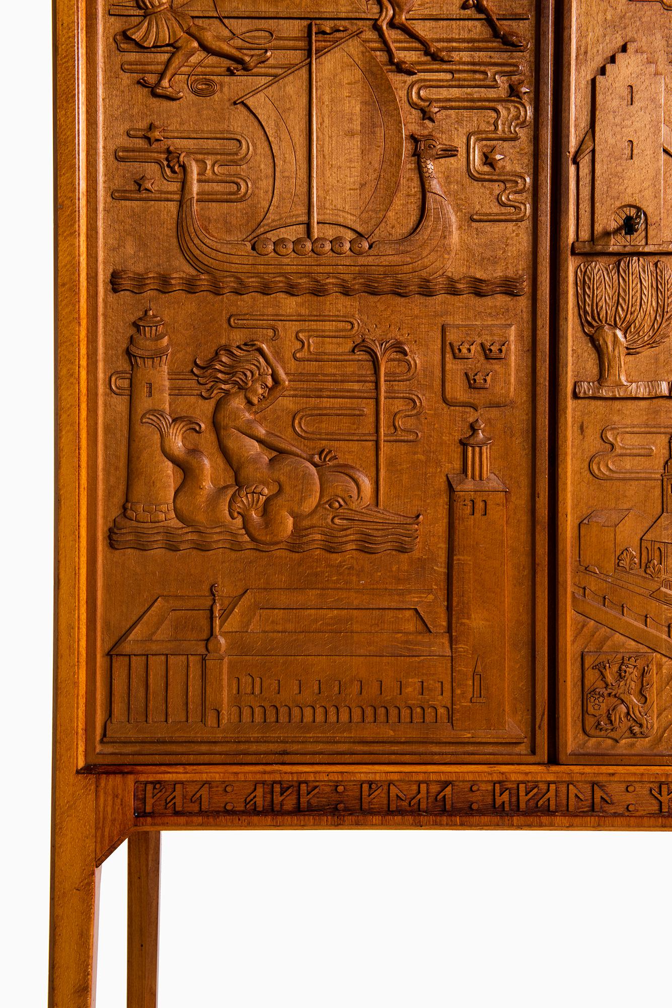 Ulla Fogelklou-Skogh Bar Cabinet by Bodafors in Sweden 4