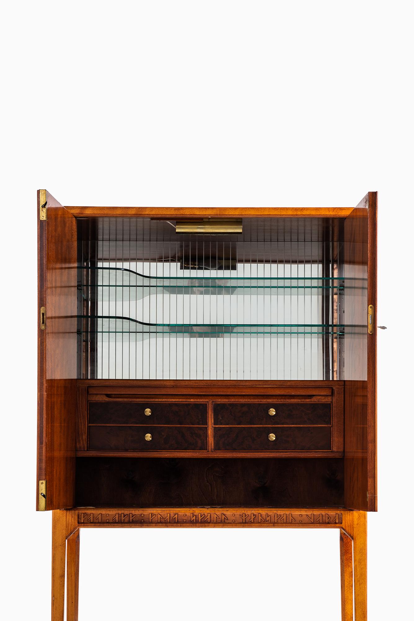 Mid-20th Century Ulla Fogelklou-Skogh Bar Cabinet by Bodafors in Sweden