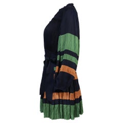 Minivestido plisado «Alia» de Ulla Johnson, de poliéster multicolor
