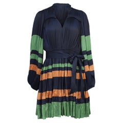 Minivestido plisado «Alia» de Ulla Johnson, de poliéster multicolor