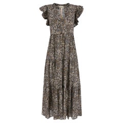 Ulla Johnson Arinella Flutter Sleeve Dress