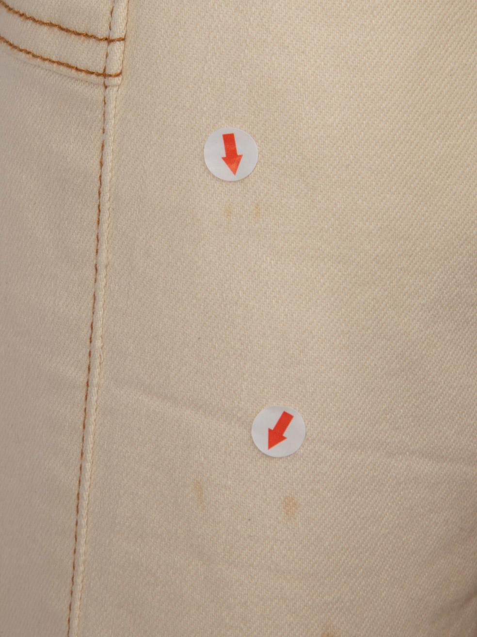 Ulla Johnson Beige Krawatte Detail verjüngt Bein Hose Größe S Damen im Angebot