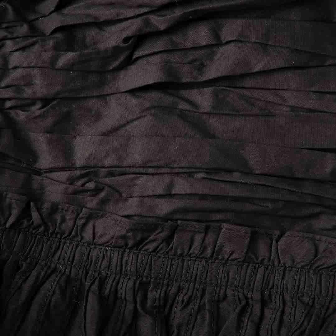 Ulla Johnson Black Halter Neck Strapless Top Size XL In New Condition In London, GB