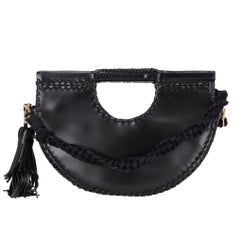 Ulla Johnson Borsa a tracolla in pelle a forma di mezzaluna