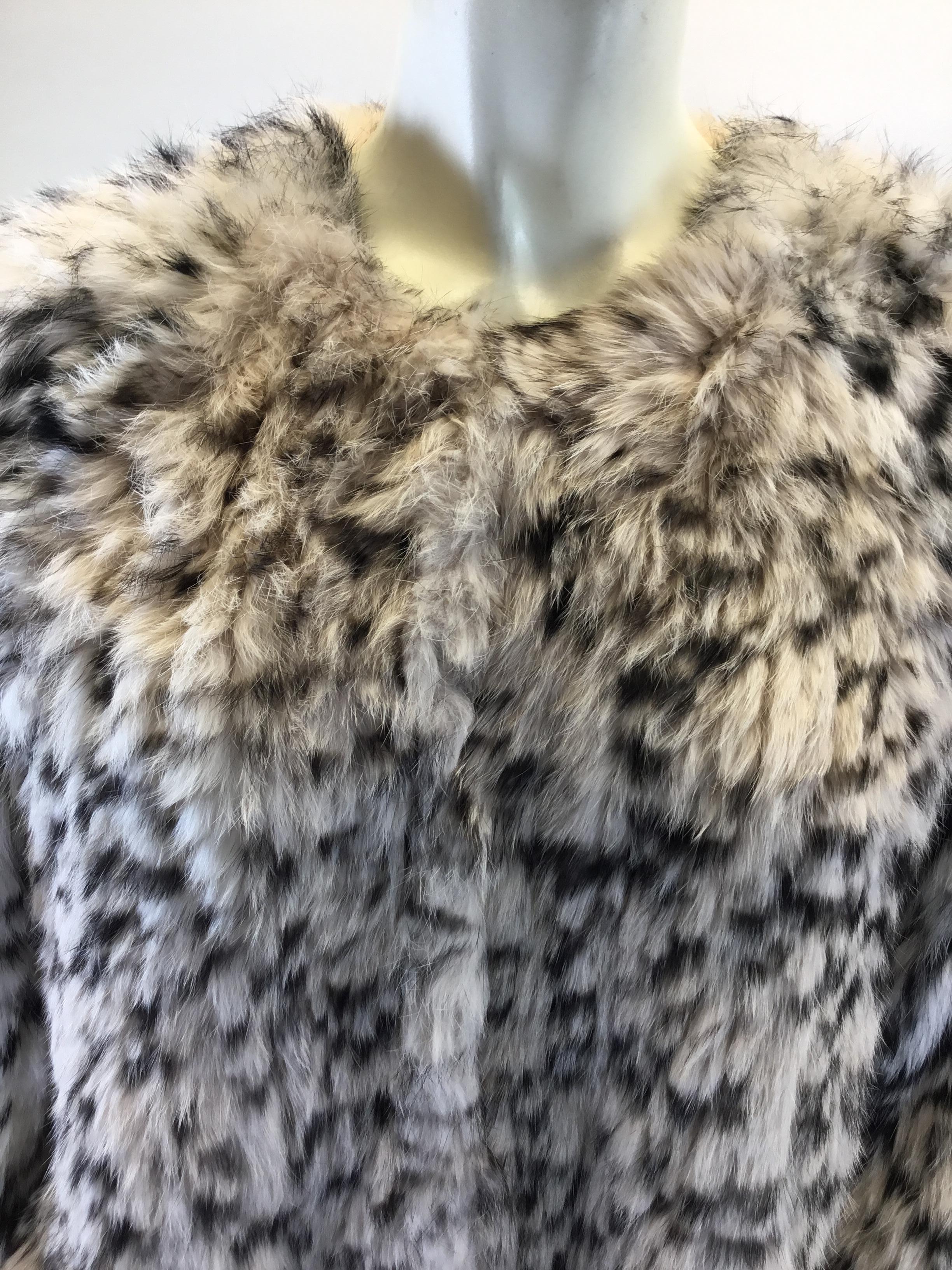 Ulla Johnson Knit Rabbit Fur Jacket NWT In New Condition For Sale In Narberth, PA