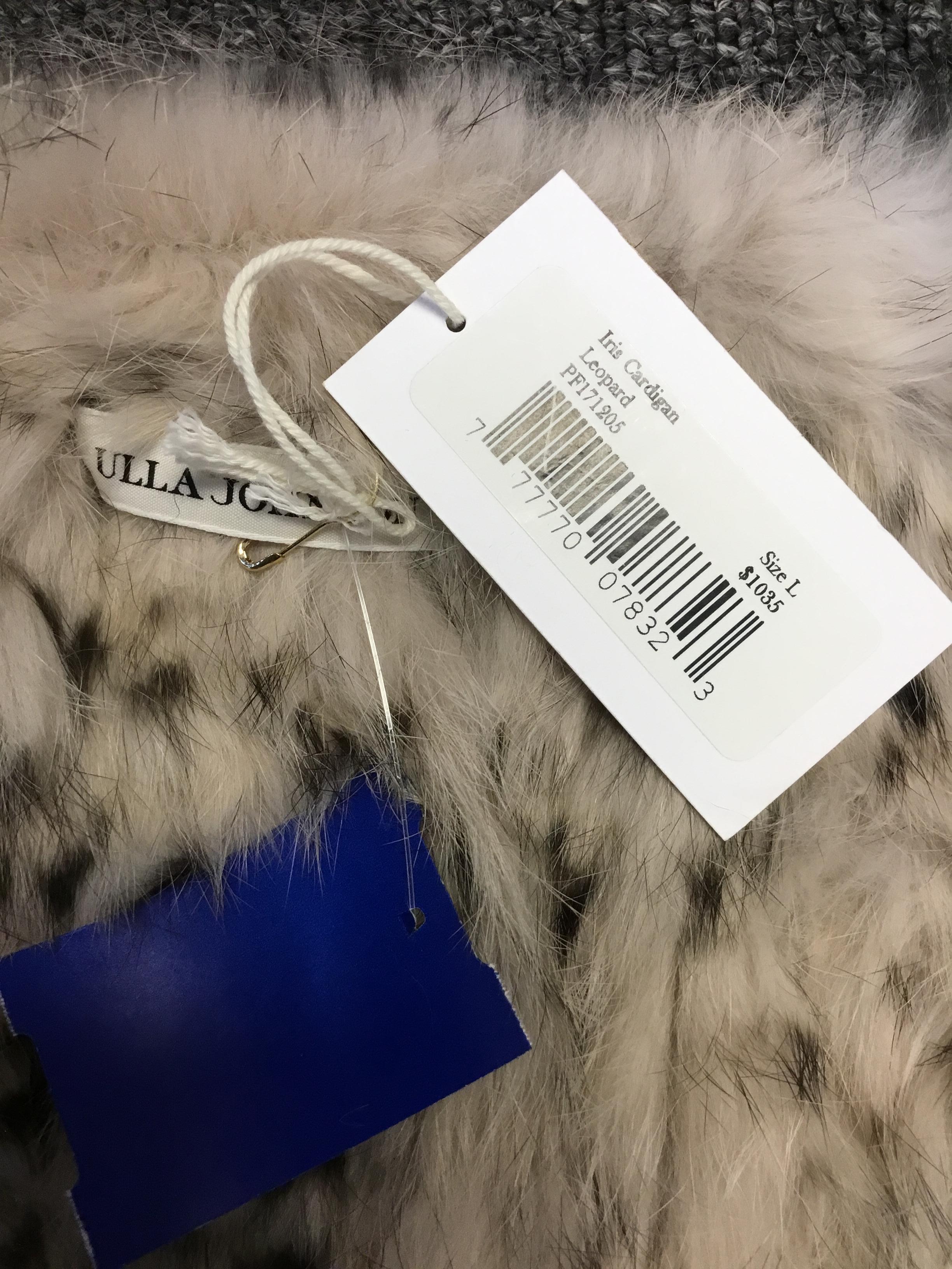 Ulla Johnson Knit Rabbit Fur Jacket NWT For Sale 1