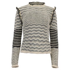 Maglione a righe lavorato a maglia "Shirin" di Ulla Johnson in cotone multicolore