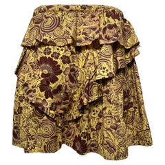 Gonna Sigrid di Ulla Johnson in cotone giallo