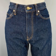 ULLA JOHNSON Size 25 Blue Indigo Cotton 5 pocket Jeans