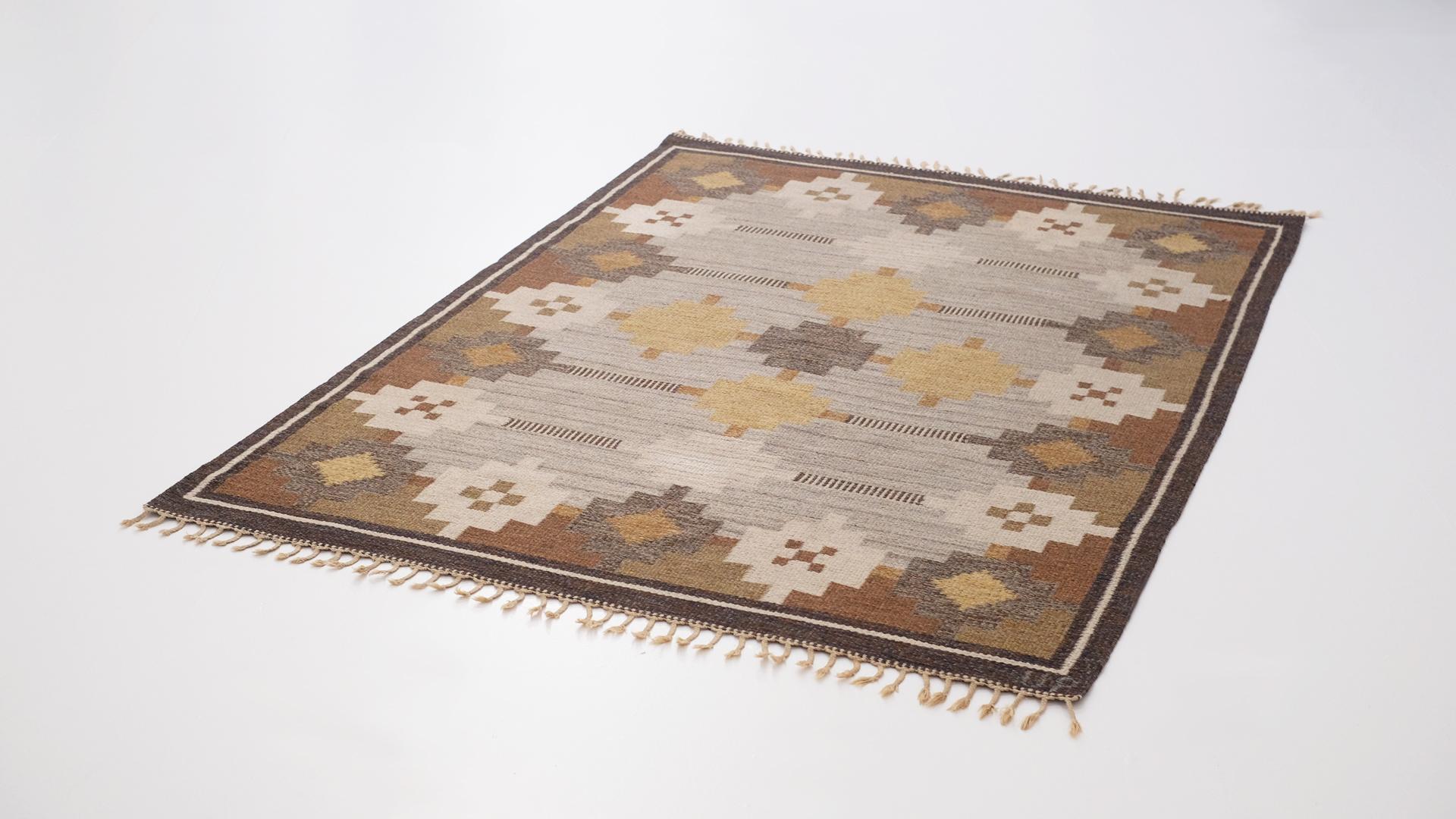 20th Century Ulla Parkdal Swedish Carpet