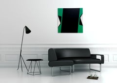 Cut-Up Canvas 2001 (Abstract painting)