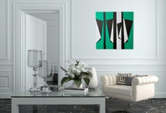 Lienzo recortado 2003 (Pintura abstracta)