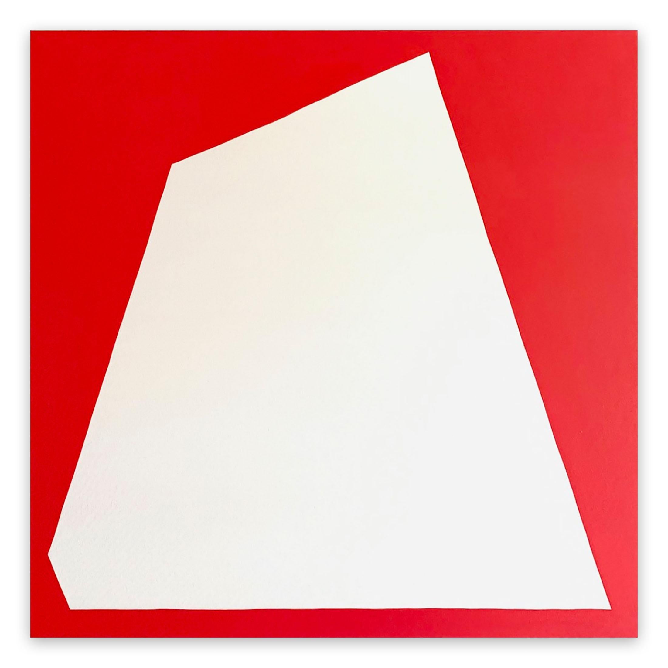 Ulla Pedersen Abstract Painting – Weiß ohne Titel 2009 (Abstraktes Gemälde)