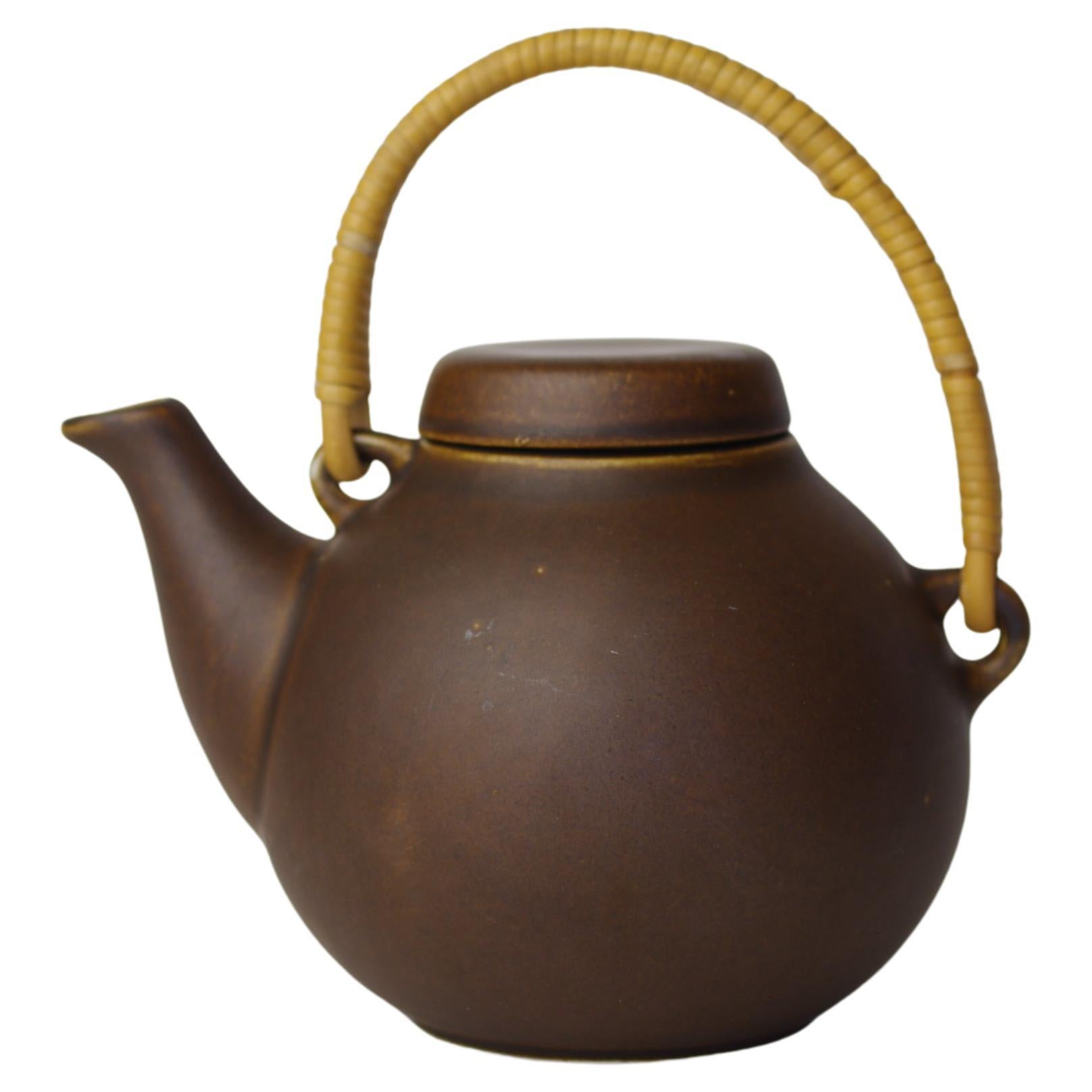 Ulla Procopé, Arabia, Brown Teapot