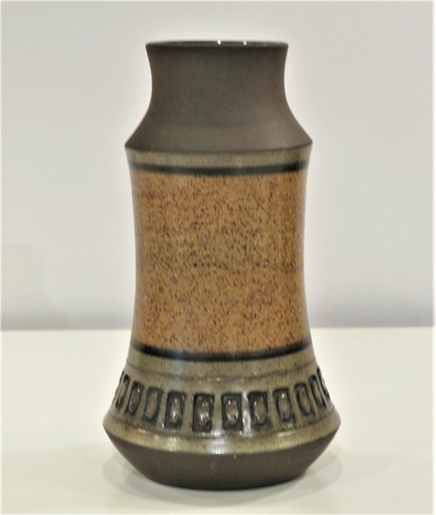 Glazed Ulla Winblad Mid-Century Modern Stoneware Grouping Alingsås Keramik, Sweden