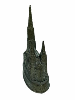 Ulm Minster Church Souvenir Building Vintage, Germany, 1930s