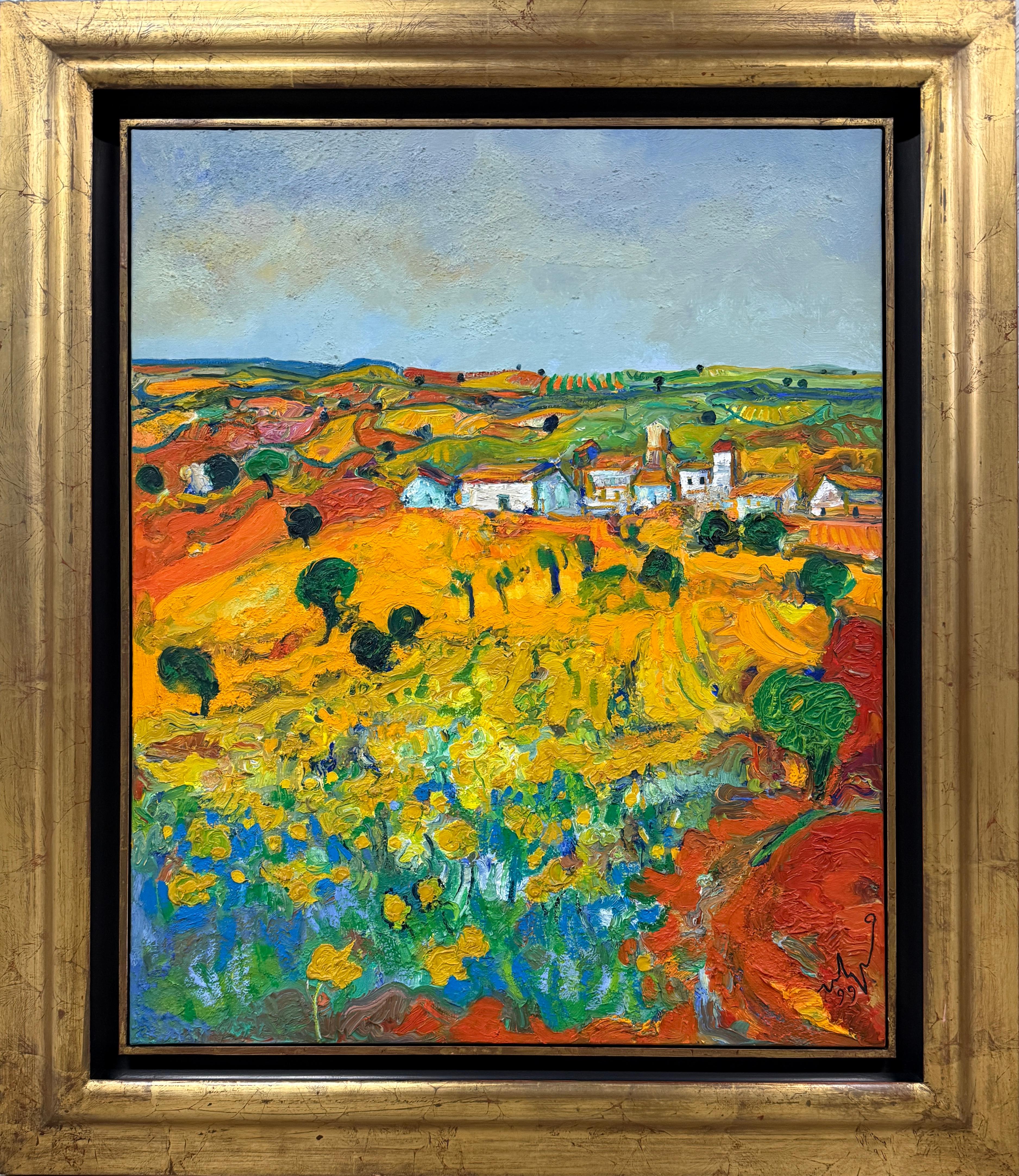 Do oil paintings darken over time?