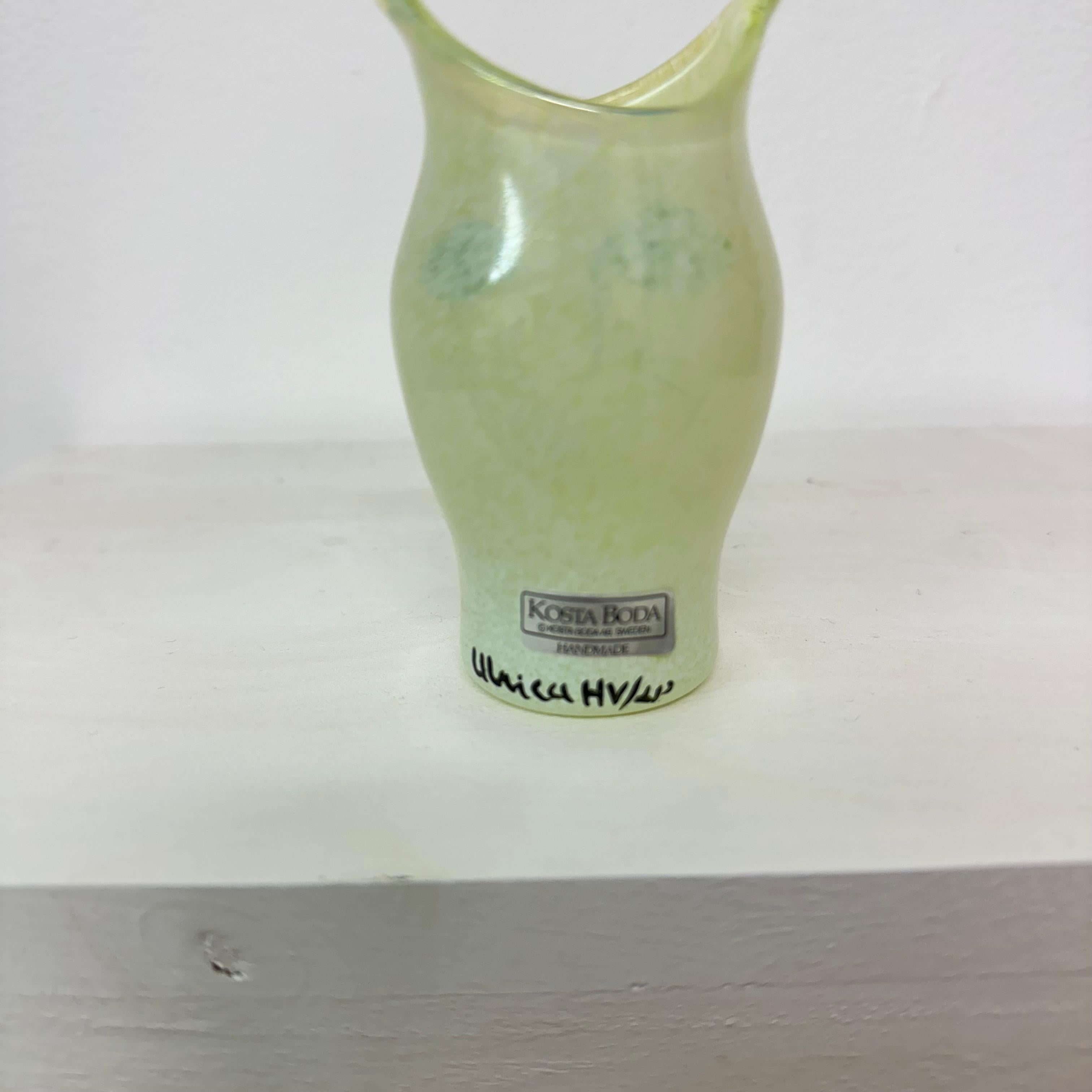 Ulrica Hydman per Kosta Boda vaso in miniatura Open Minds , Svezia in vendita 3