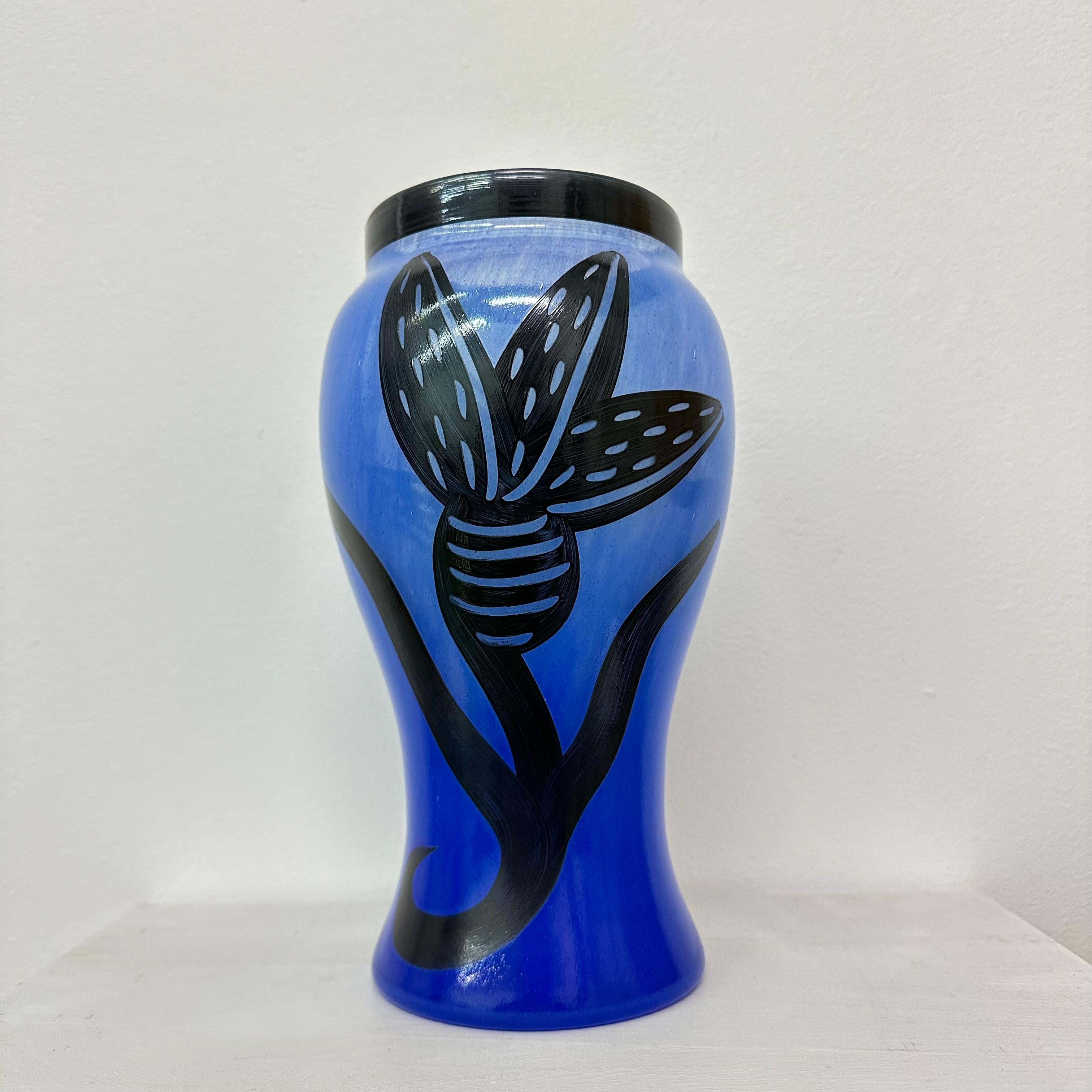 Ulrica Hydman Vallien für Kosta Boda, Vase „Carmba“, Schweden, 1990er-Jahre im Angebot 1
