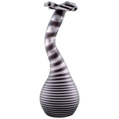 Ulrica Hydman Vallien for Kosta Boda, Sweden, Vase in Art Glass, 1980s