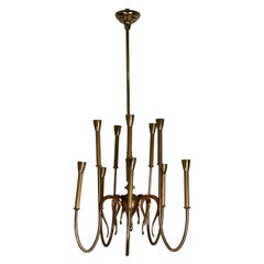 Vintage Ulrich 10-Light Chandelier