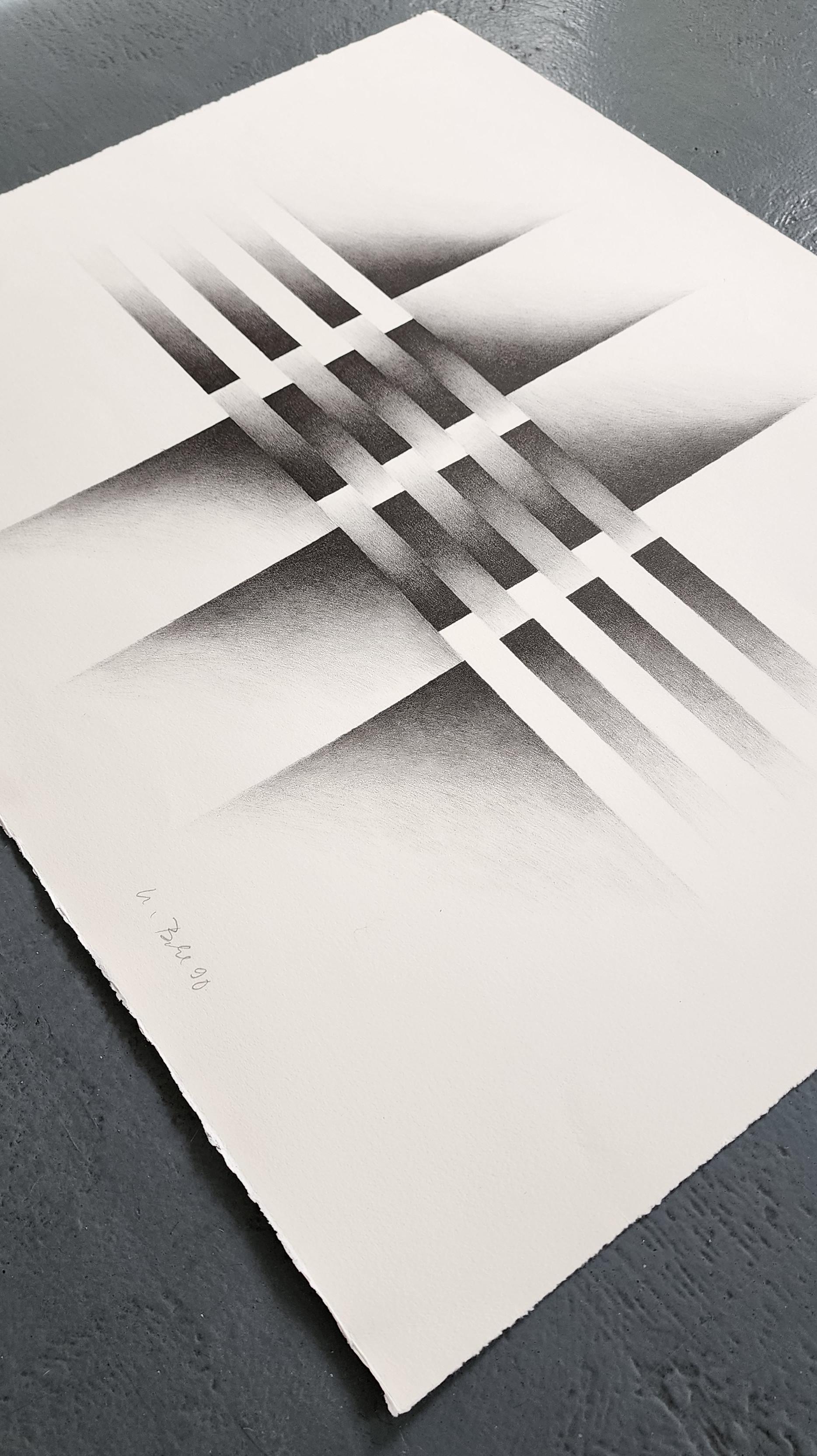 Spatial Structure (Raumstruktur) - Print by Ulrich Behl