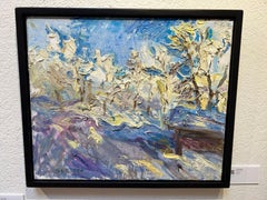„Hoarfrost (Schweden)“ (2021) von Ulrich Gleiter, Original-Ölgemälde auf Leinen