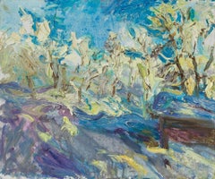 "Hoarfrost (Sweden)" (2021) By Ulrich Gleiter, Original Oil Painting on Linen