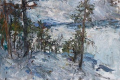 "Winter in Lapland" (2020) By Ulrich Gleiter, Original Oil Painting on Linen