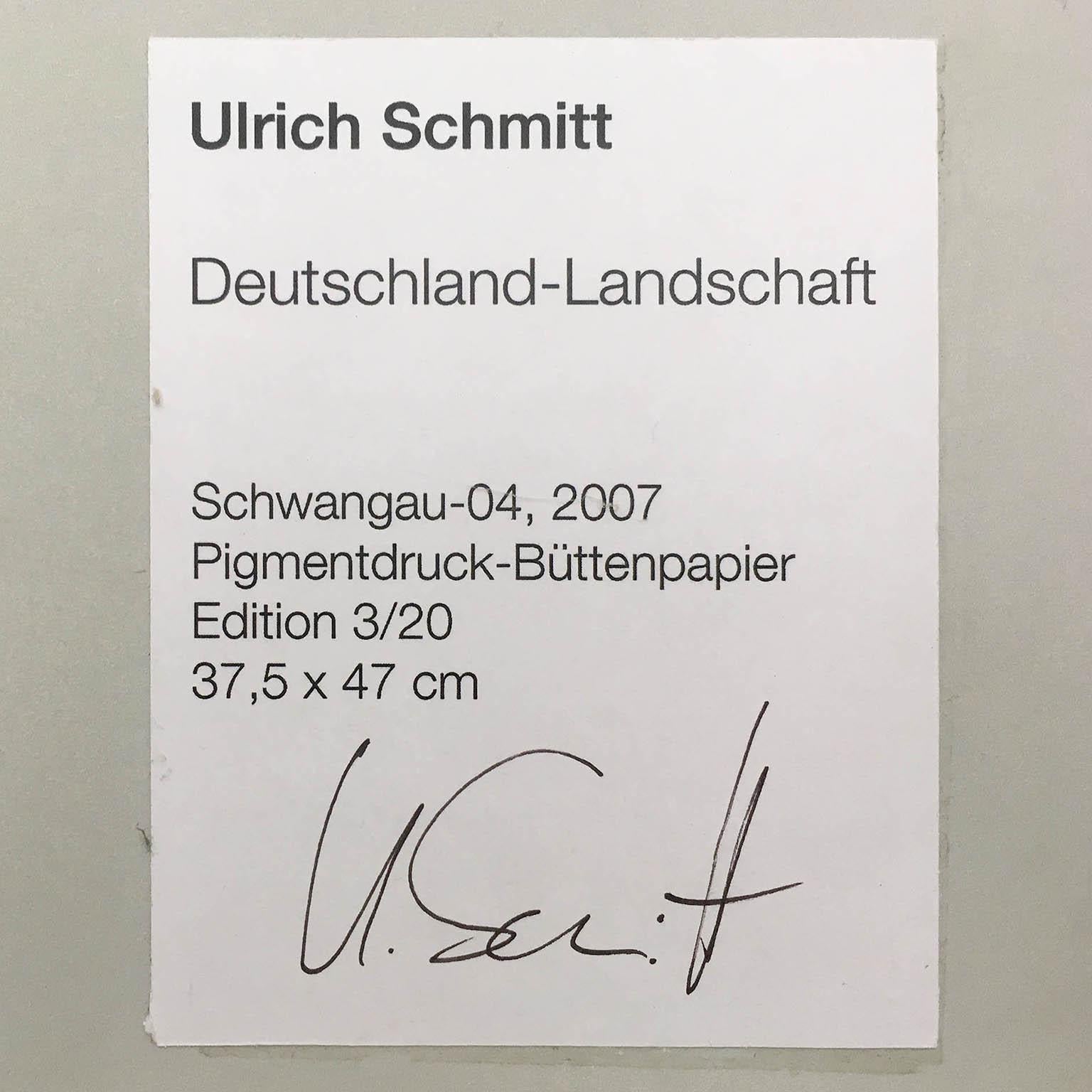 Ulrich Schmitt Castle Neuschwanstein Bavaria Germany Ludwig II Art Photography In New Condition For Sale In Munich, DE