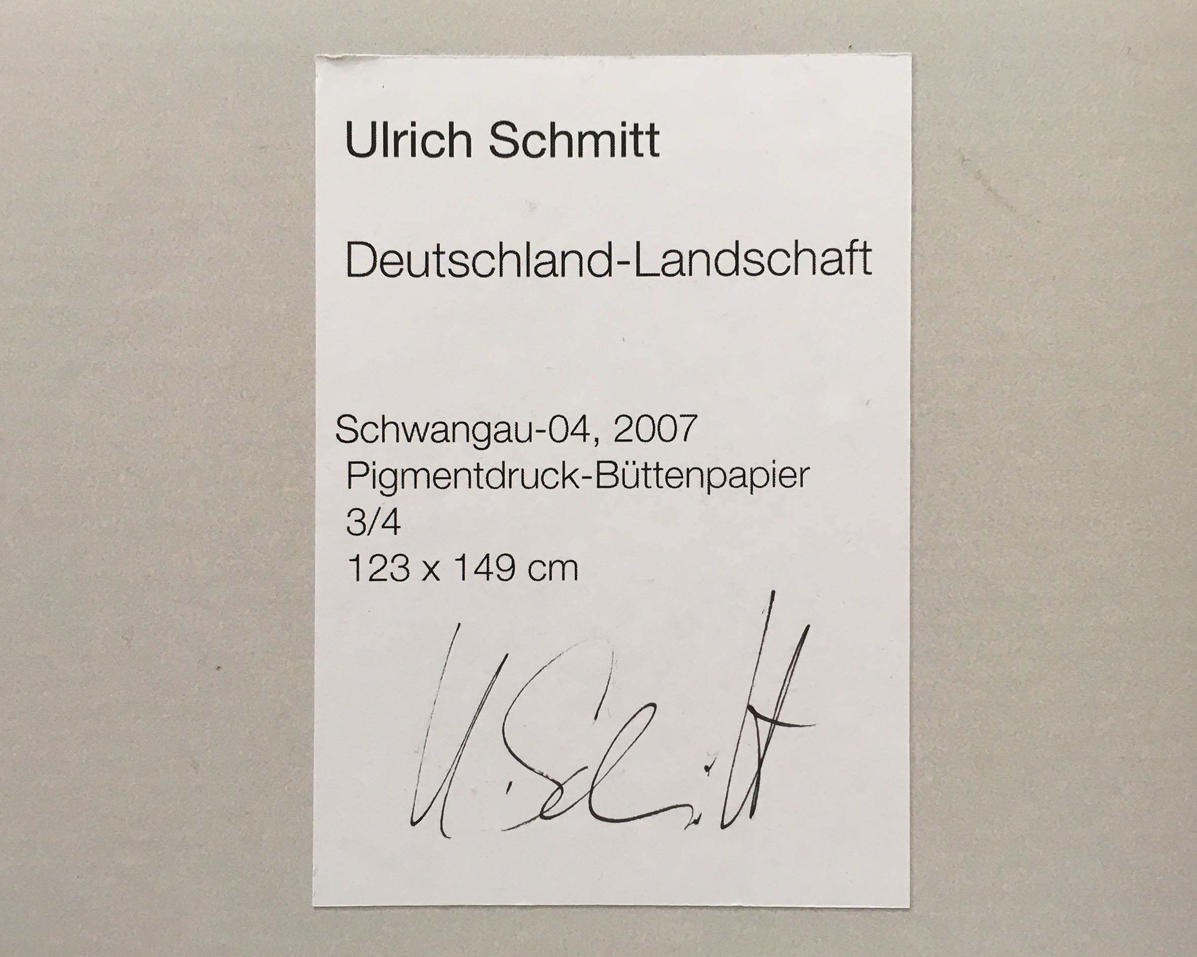 Hand-Crafted Ulrich Schmitt Castle Neuschwanstein Ludwig II Bavaria Germany Art Photography For Sale