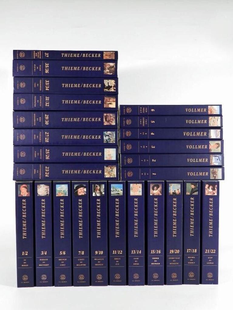 Print di Ulrich Thieme, Felix Becker, Hans Vollmer - Allgemeine Lexikons Der Bildenden Künstler (Antike - Gegenwart, 20. Jahrhundert)