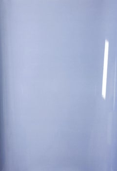 Shadows on Paper, Nr 2 - Contemporary Abstract Blue Monochrome Photography