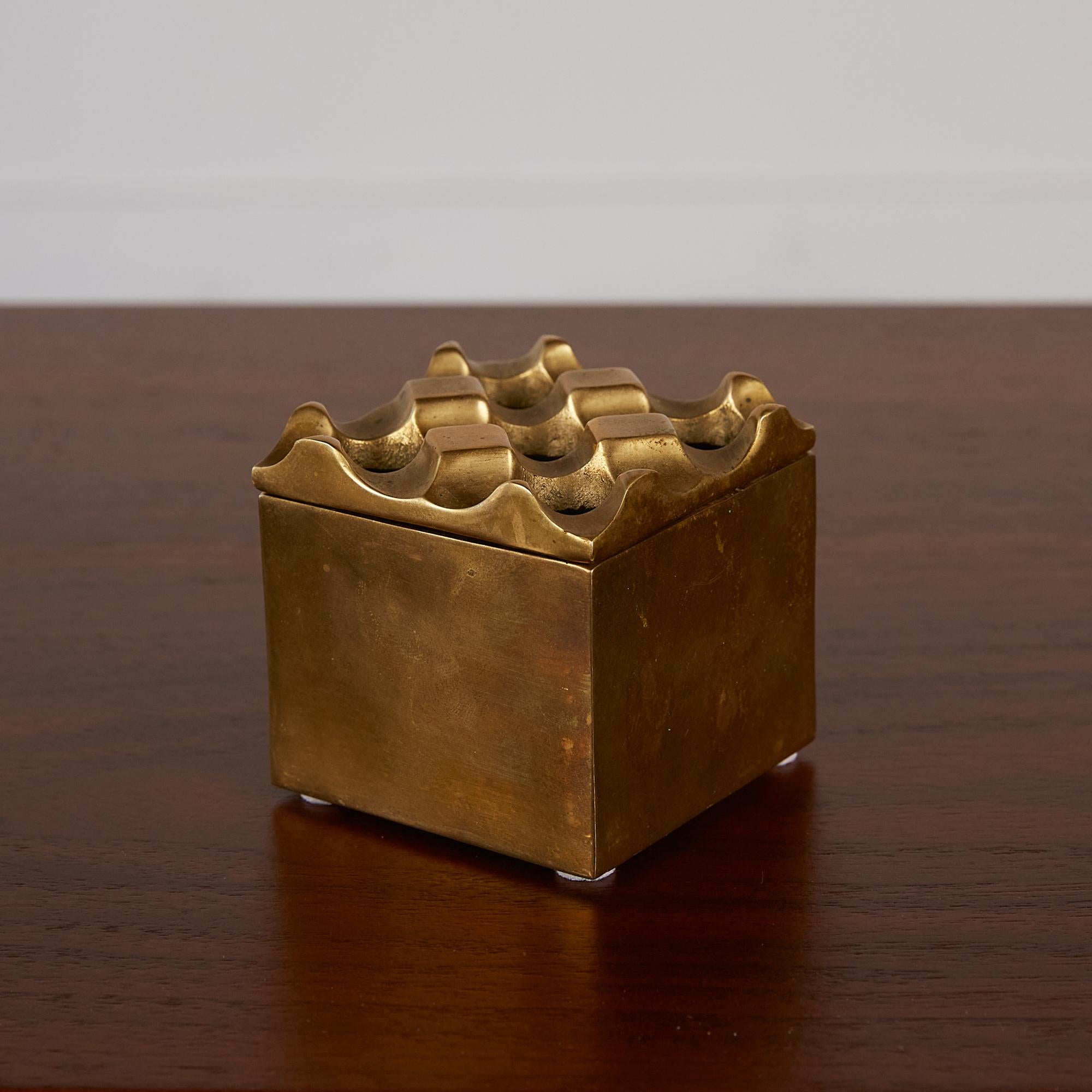 Bronze Ultima 15 Ashtray Holger Bäckström & Bo Ljungberg for Beck & Jung
