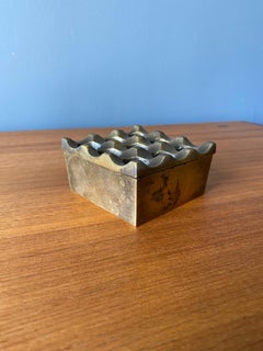 Ultima 15 Bronze Ashtray by Holger Bäckström & Bo Ljungberg for Beck & Jung