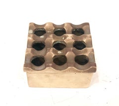 Ultima Ashtray for Beck & Jung by Backstrom and Ljungbe in Brass