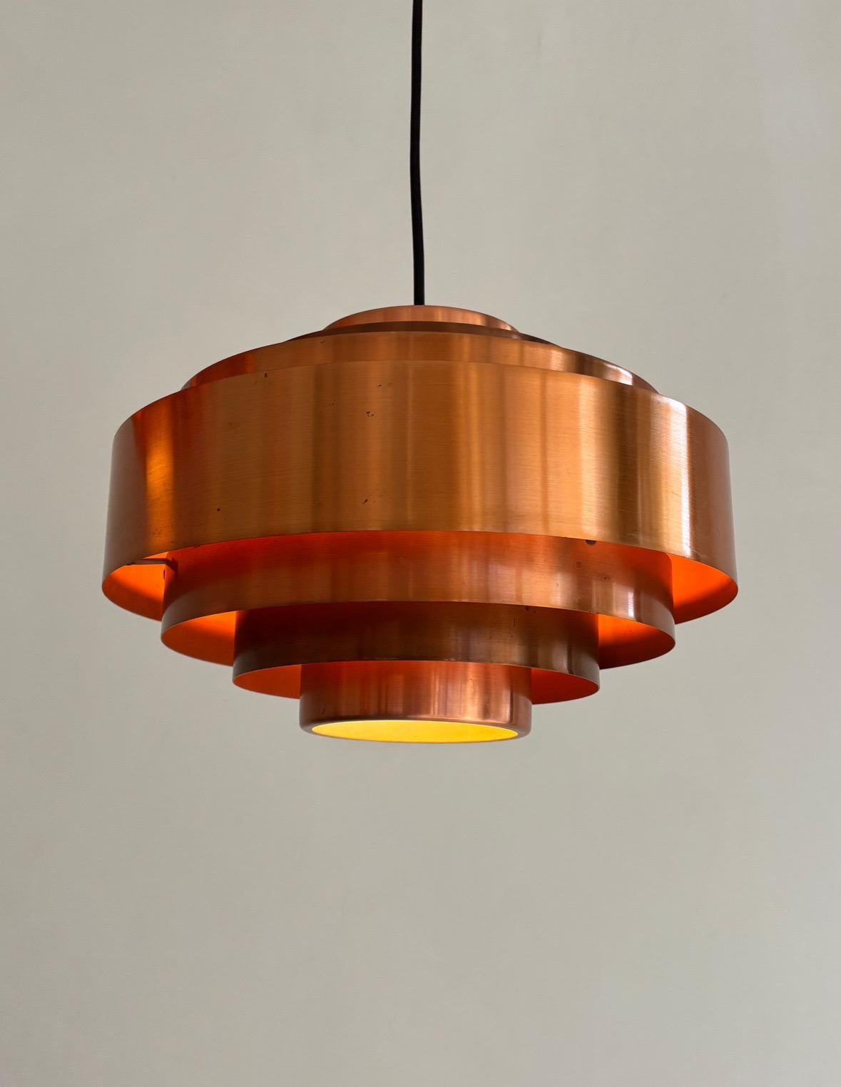 Ciondoli in rame 'Ultra' di Jo Hammerborg per Fog & Mørup, 1960 Danimarca In condizioni buone in vendita a Tel Aviv-Yafo, Tel Aviv District