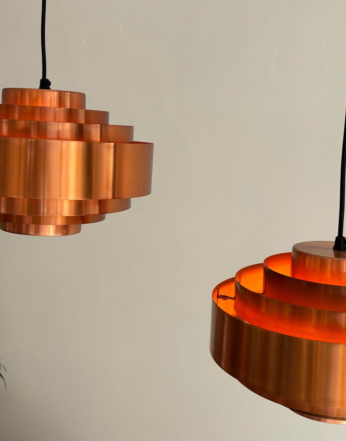 Rame Ciondoli in rame 'Ultra' di Jo Hammerborg per Fog & Mørup, 1960 Danimarca in vendita