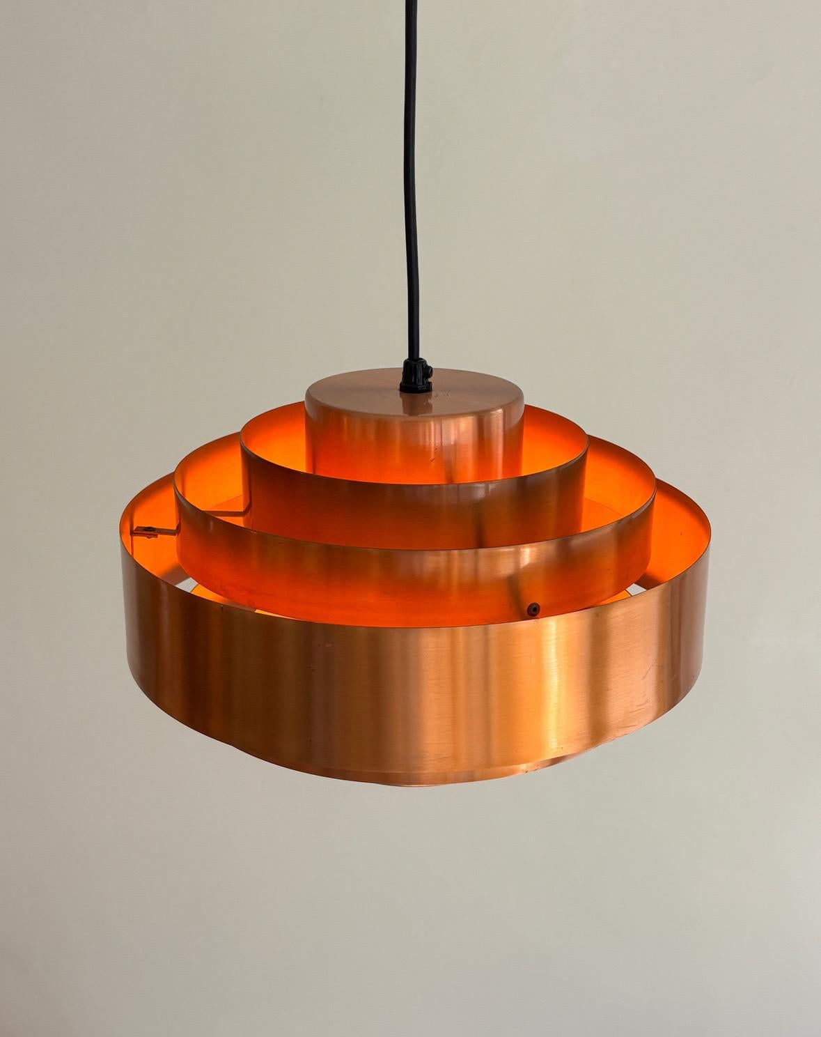 Ciondoli in rame 'Ultra' di Jo Hammerborg per Fog & Mørup, 1960 Danimarca in vendita 1