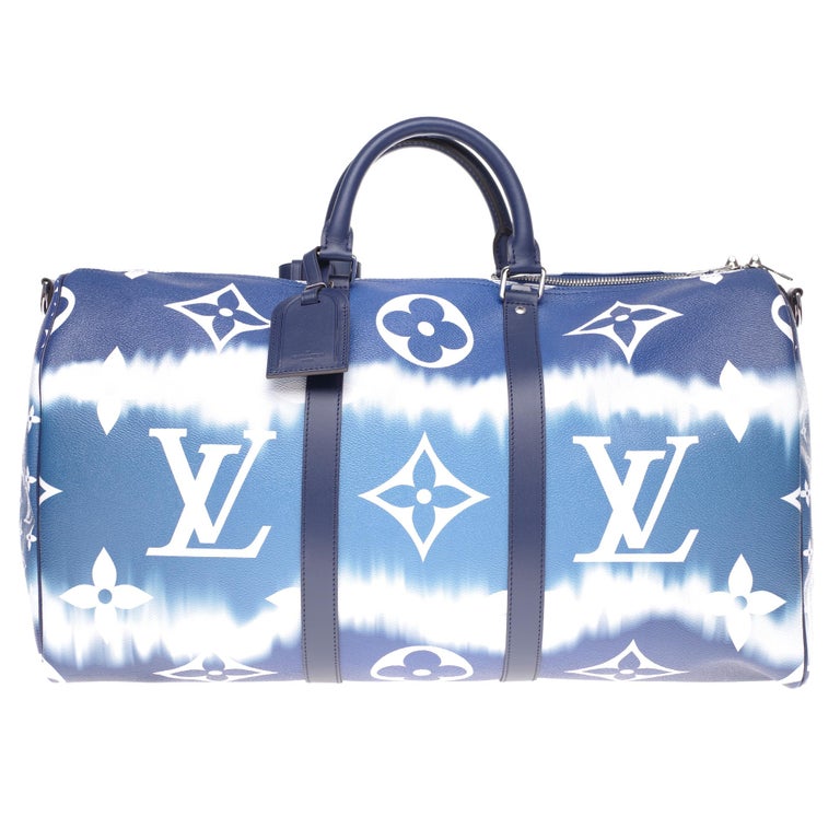 ULTRA EXCLUSIVE-BRAND NEW-LV Keepall 50 strap ESCALE COLLECTION in