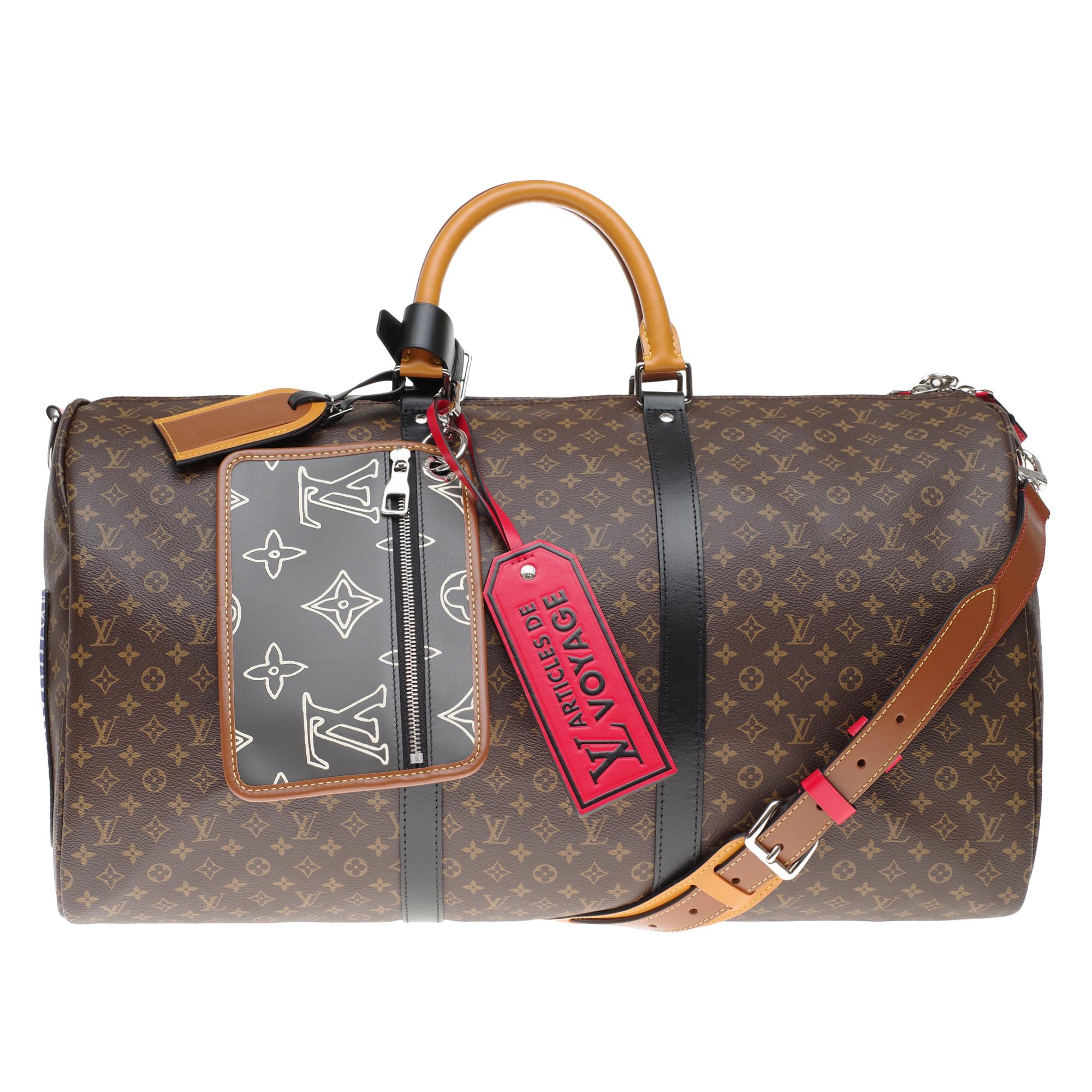 Louis Vuitton Herren Reisetasche Schwarz – 2 im Angebot bei 1stDibs