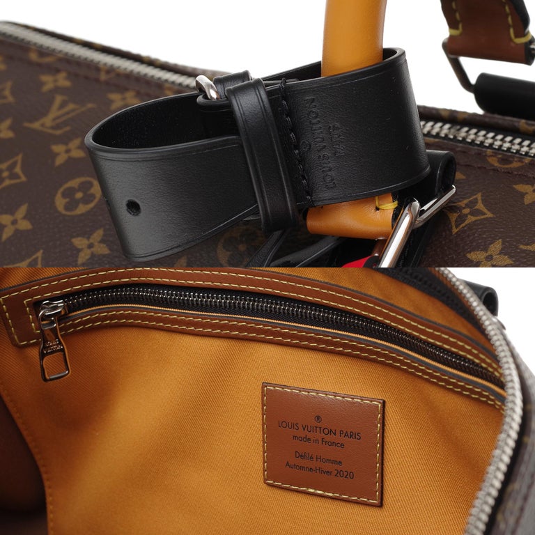 Louis Vuitton New - Ultra Exclusive - Sold Out - Catwalks 2022-Virgil  Abloh- Keepall 50 Spray strap in pink and blue leather ref.462975 - Joli  Closet