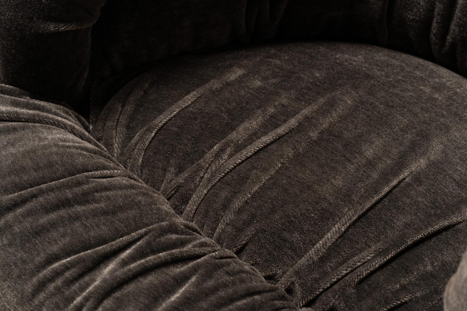 Ultra-Plush 1960s Swivel Chairs by Selig For Sale 1
