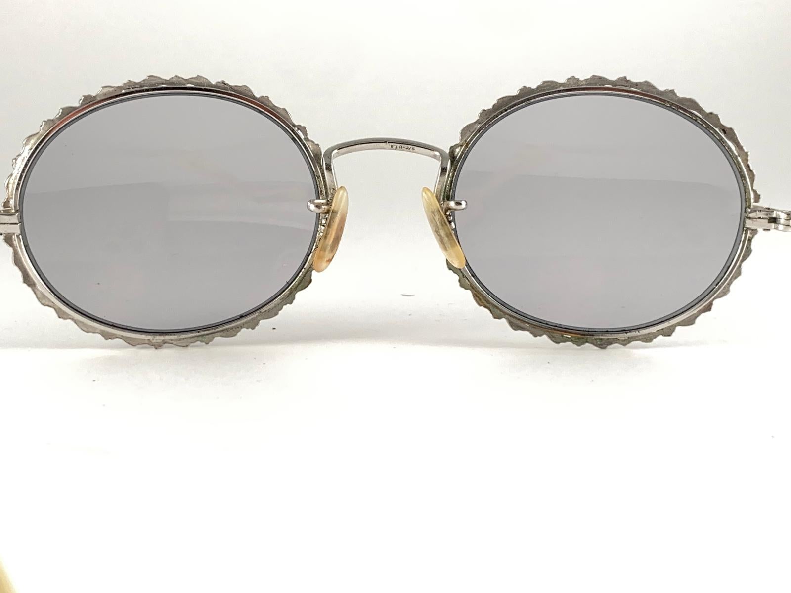 Women's Ultra Rare 1950's Midcentury Shuron Accented Frame Archive Usa Sunglasses For Sale
