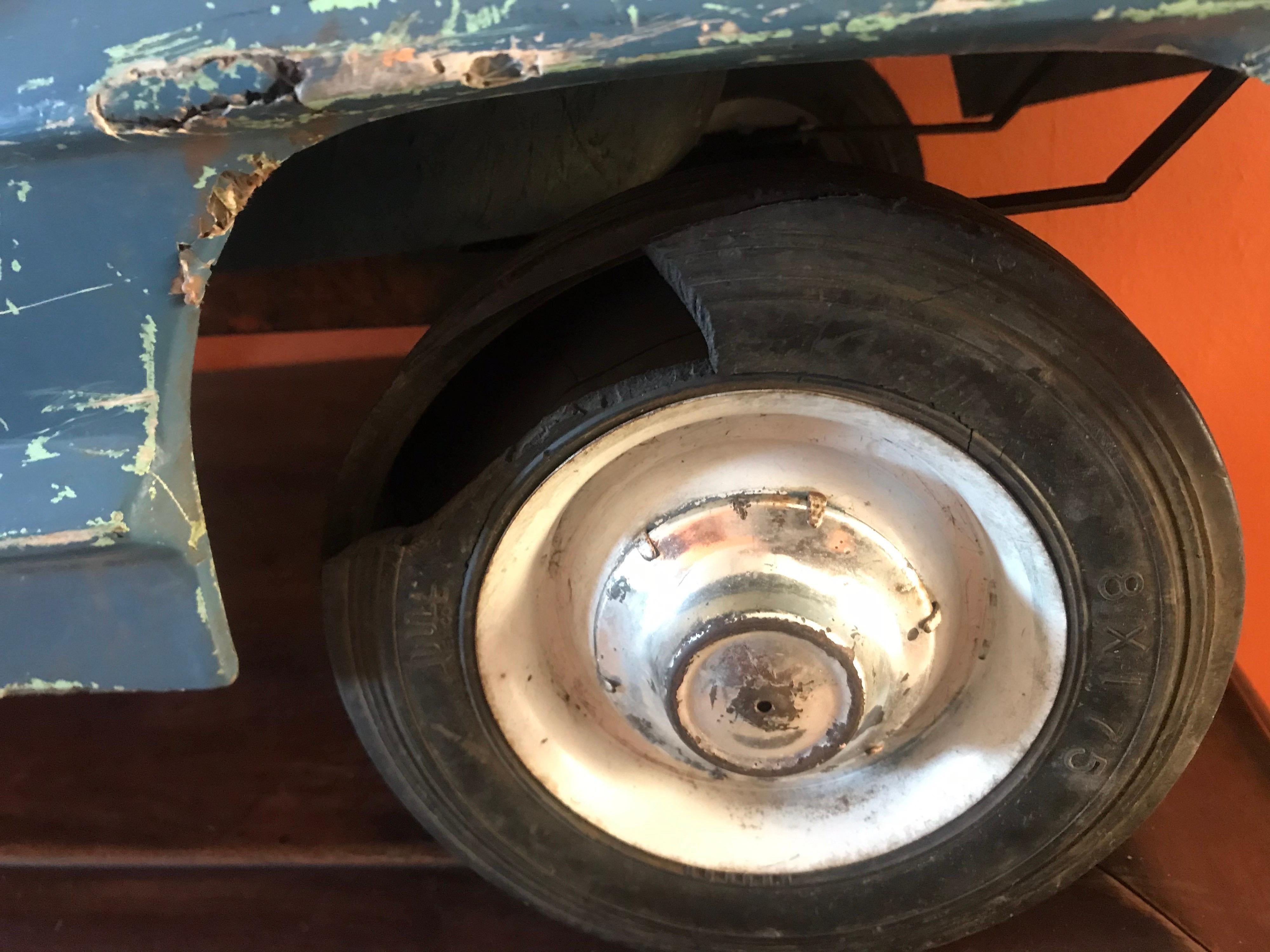 Ultra Rare 1959 Mercedes Benz 300 SL Pedal Car In Distressed Condition In San Diego, CA