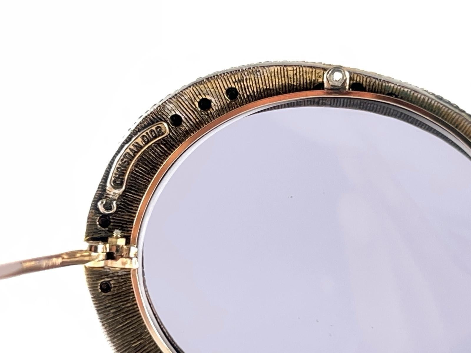 Ultra Rare 1960 Christian Dior Enamel Jewelled by Tura Collector Item Sunglasses For Sale 1
